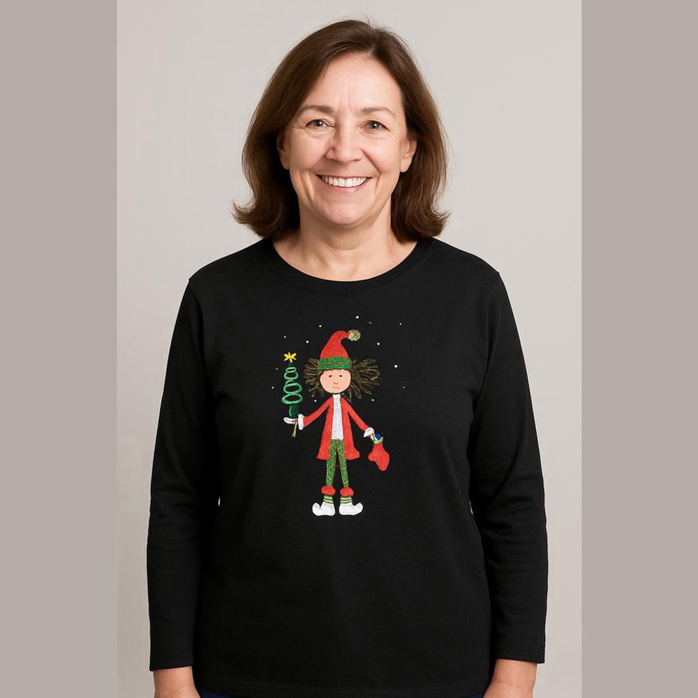 Viva Christmas Elf Sweatshirt - Size XL